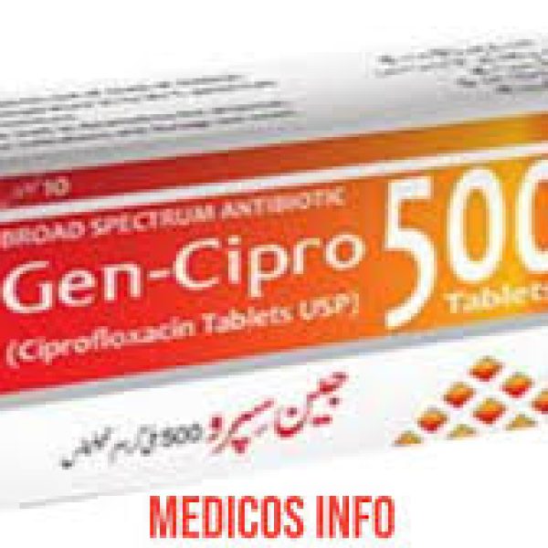 Gen-Cipro 500mg Tab 10s
