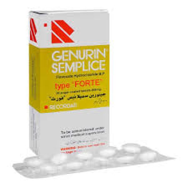 Genurin Forte 20 Mg Tab 30 s