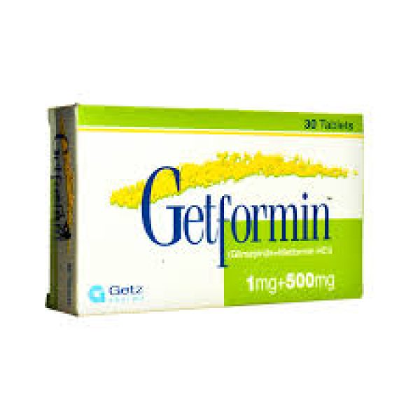 Getformin Tab 1-500 Mg 30s