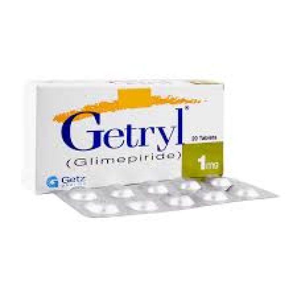 Getryl Tab 1 Mg 3x10's