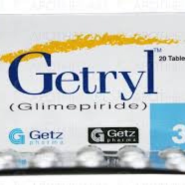 Getryl Tab 3 Mg 2x10's