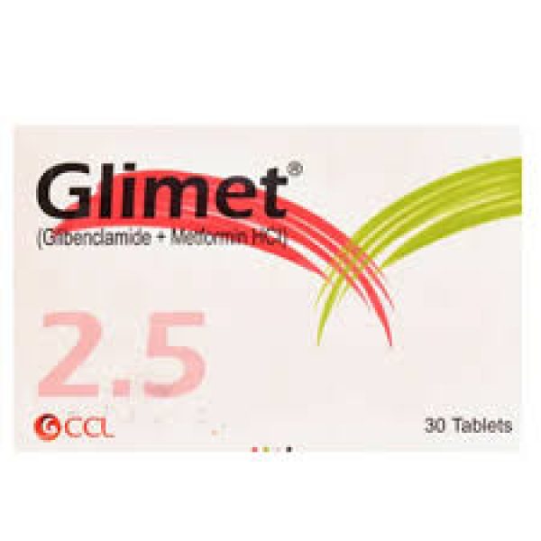 Glimet Tab 2.5-500 Mg 30's