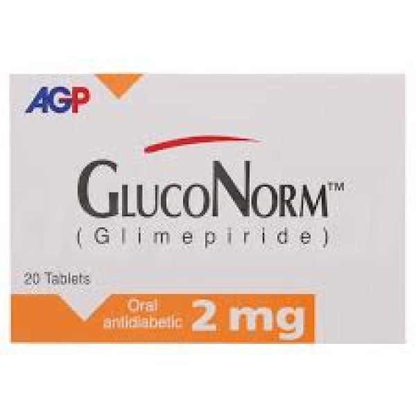 Gluconorm Tab 2 Mg 2x10's