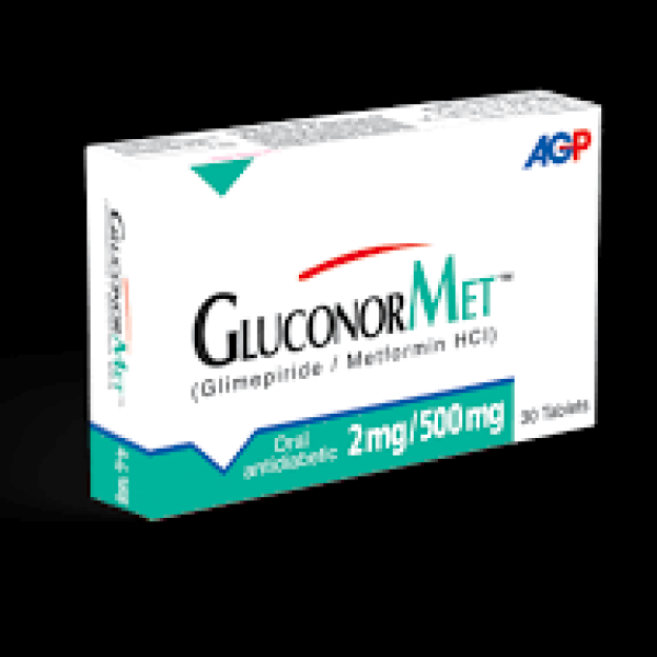 Gluconormet Tab 2-500 Mg 30s