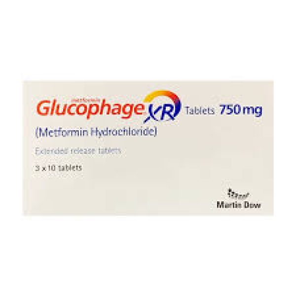 Glucophage Xr 750mg 30s