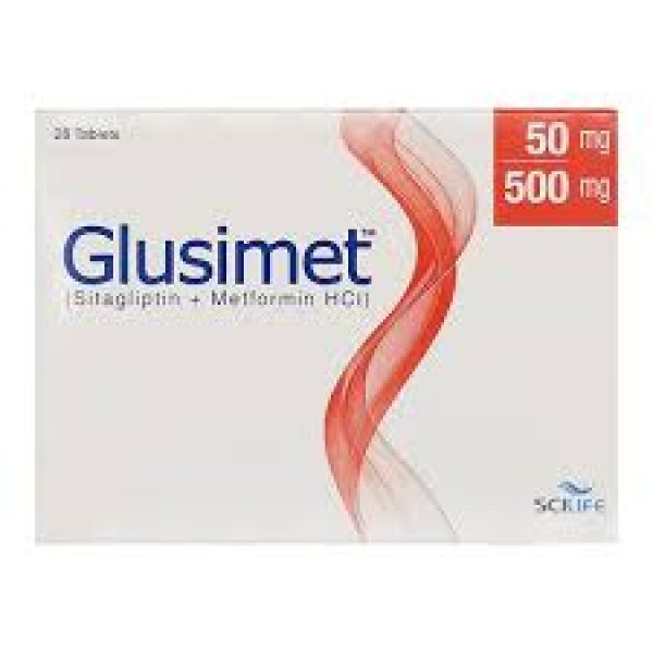 Glusimet 50-500mg Tab 28s