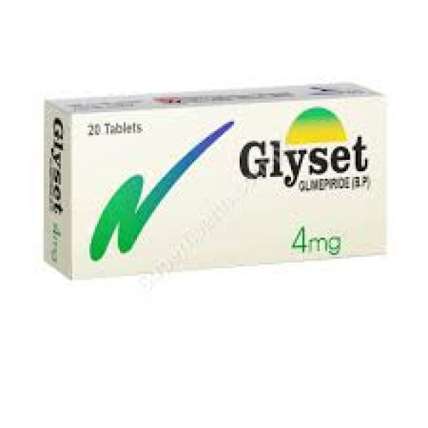 Glyset Tab 4 Mg 2x10's