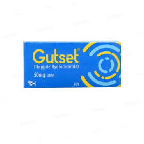 Gutset 50mg Tab 10s