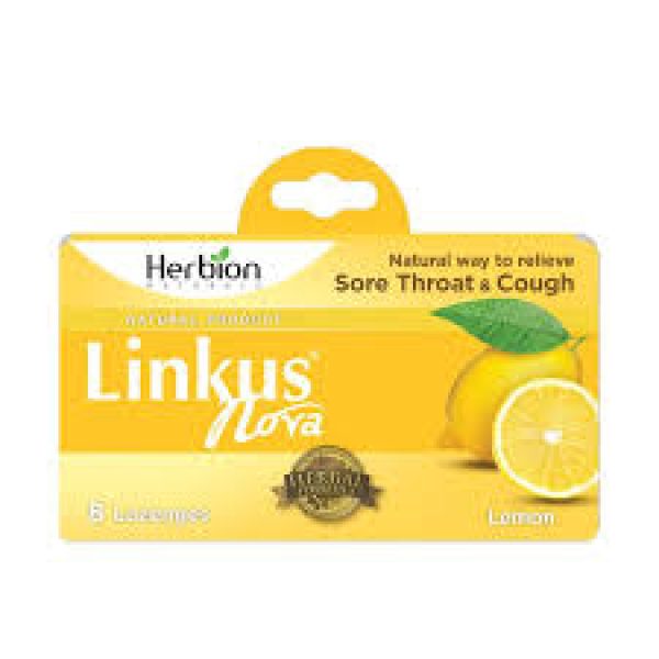 HERBION LINKUS LEMON LOZENGES