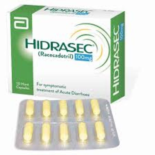 HIDRASEC 100 MG CAP 10'S