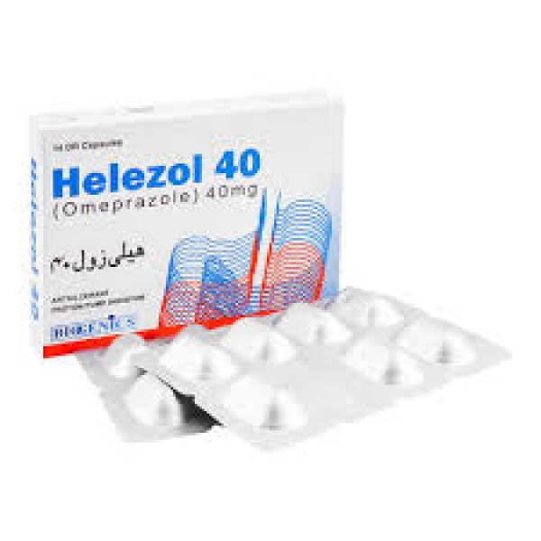 Helezol Cap 40 Mg 14's