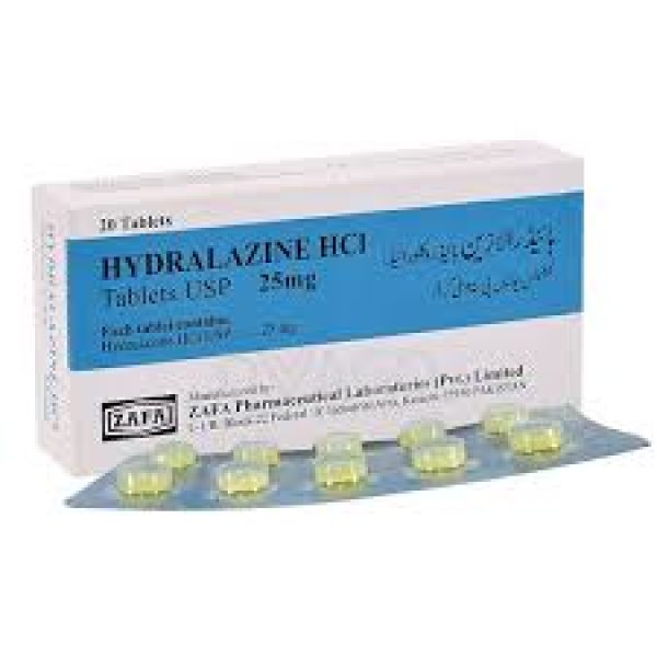 Hydralazine Tab 25 Mg 20s