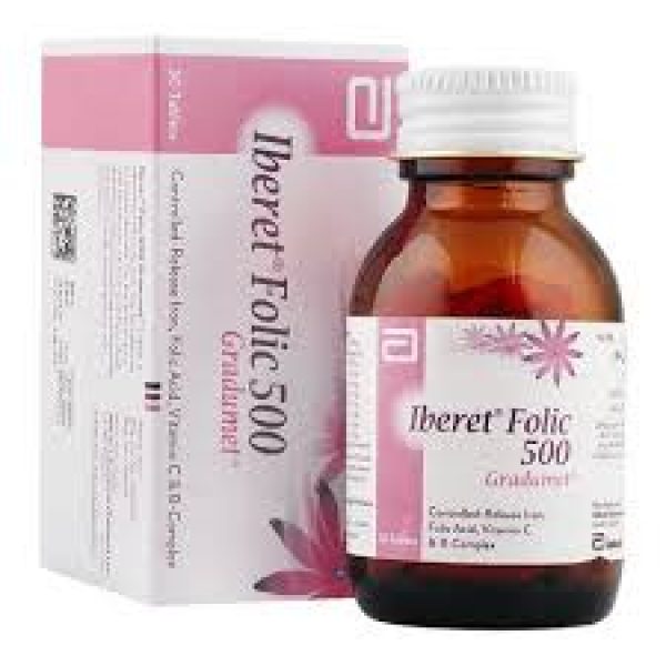 IBERET FOLIC 500 TAB 30s