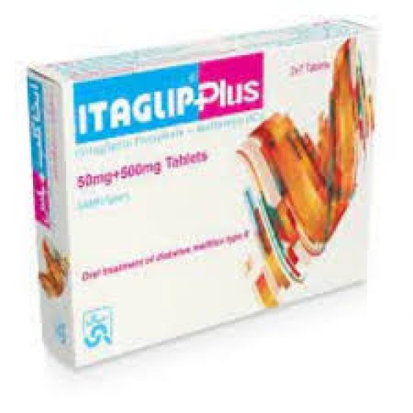ITAGLIP PLUS 50MG-500MG TAB