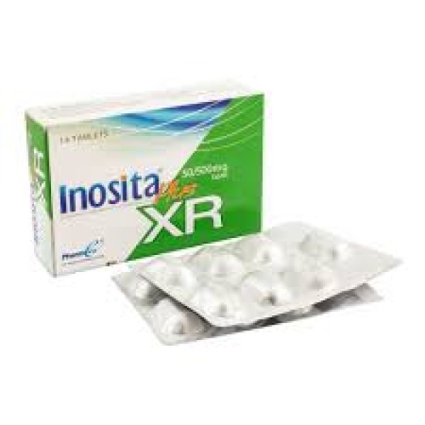 Inosita Plus XR 50-500mg Tab 14s