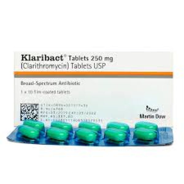 KLARIBACT 250mg 10's