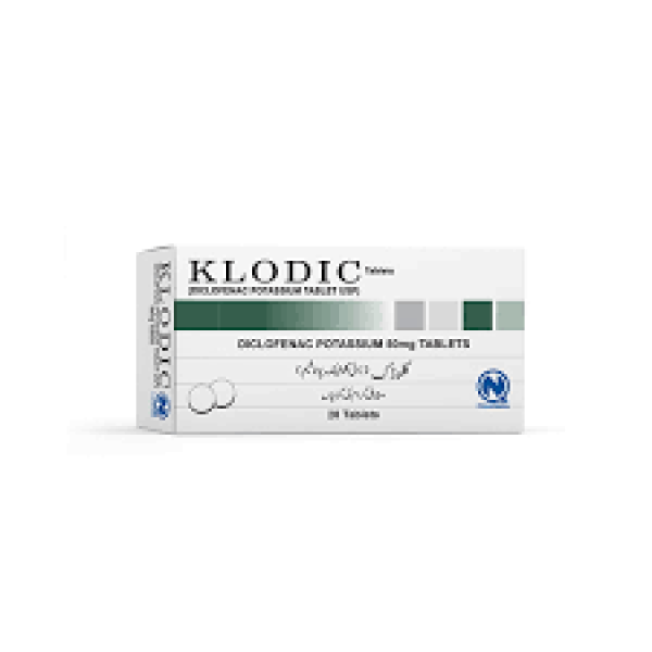 Klodic Tab 50 Mg 20's