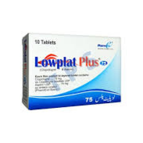 LOWPLAT PLUS 75MG TAB 10s