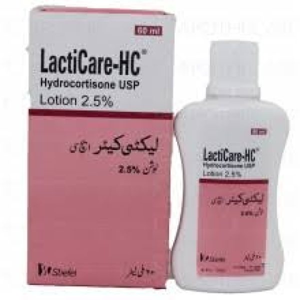Lacticare Hc Lotion 2.5 % 60ml 1s