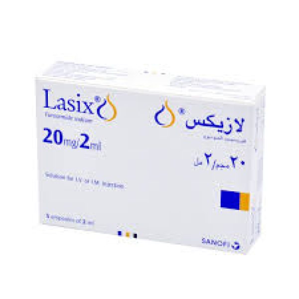 Lasix 20Mg Inj 2Ml 50S