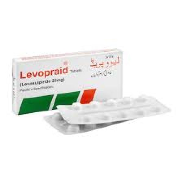 Levopraid Tab 25 Mg 2x10's
