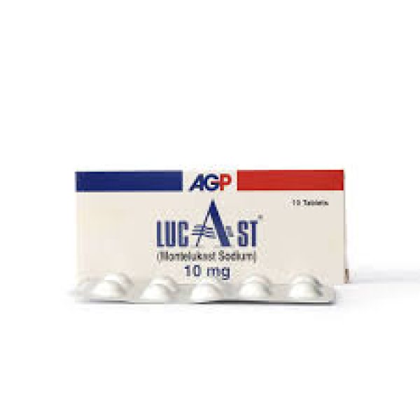 Lucast Tab 10 Mg 10's