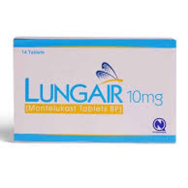 Lungair Tab 10 Mg 14's