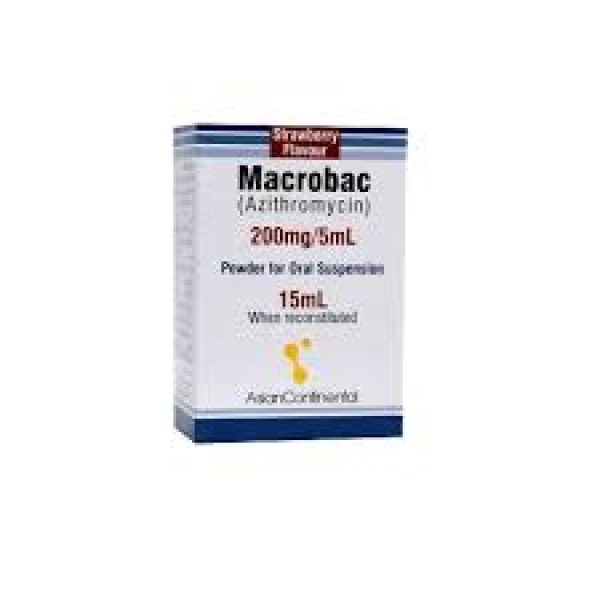 MACROBAC SUSP 200mg-5ml