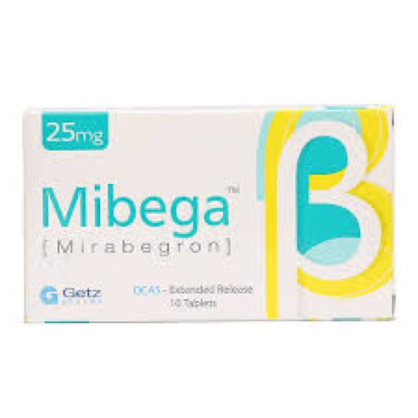 MIBEGA 25MG TAB 20S
