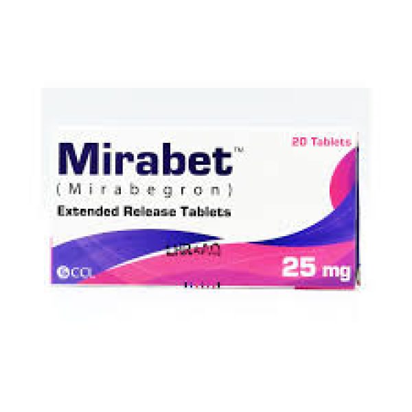 MIRABET 25MG 20S