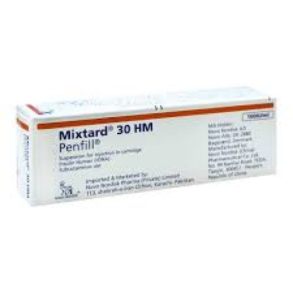 MIXTARD PENFILL 30 HM 100 IU