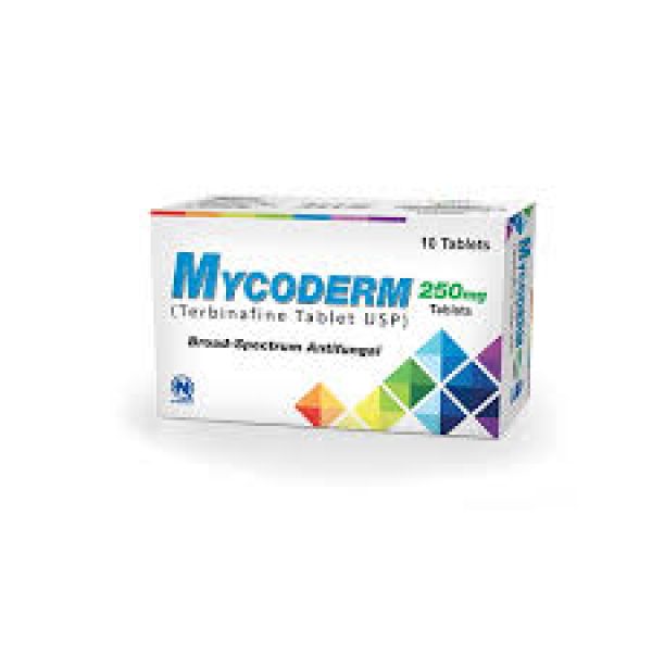 MYCODERM 250MG TAB 10S