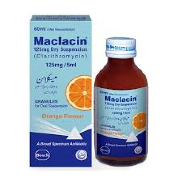 Maclacin Susp 125 Mg 60ml 1s