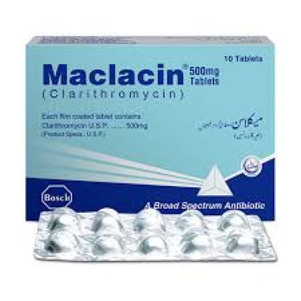 Maclacin Tab 500 Mg 10's