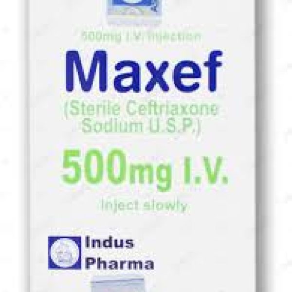 Maxef 500mg IV Inj