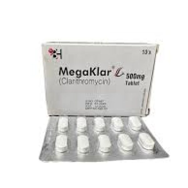 Megaklar Tab 500 Mg 10s