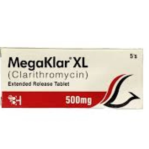 Megaklar XL 500mg tab 5s