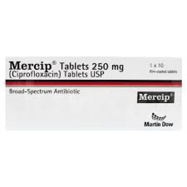 Mercip Tab 250 Mg 10's