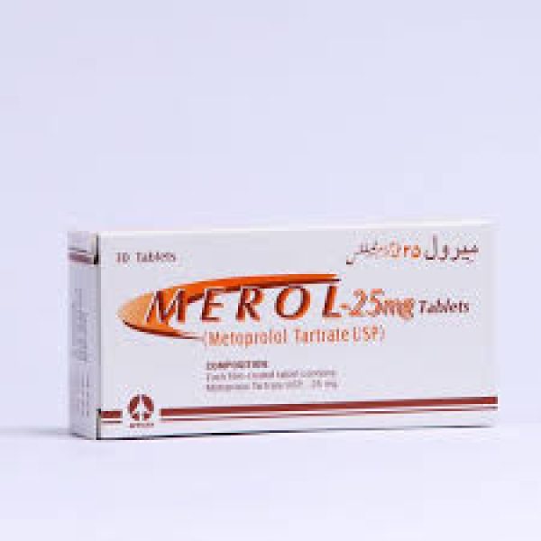 Merol Tab 25 Mg 3x10's
