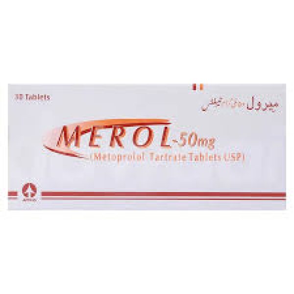 Merol Tab 50 Mg 3x10's