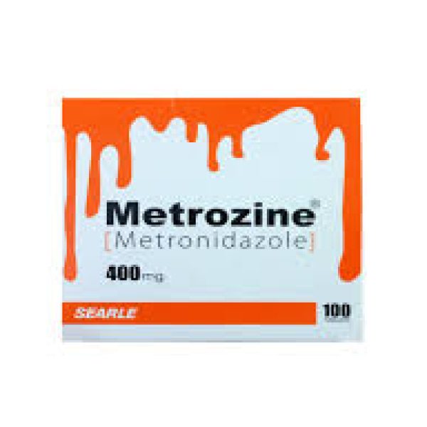 Metrozil 400Mg Tab 100 s