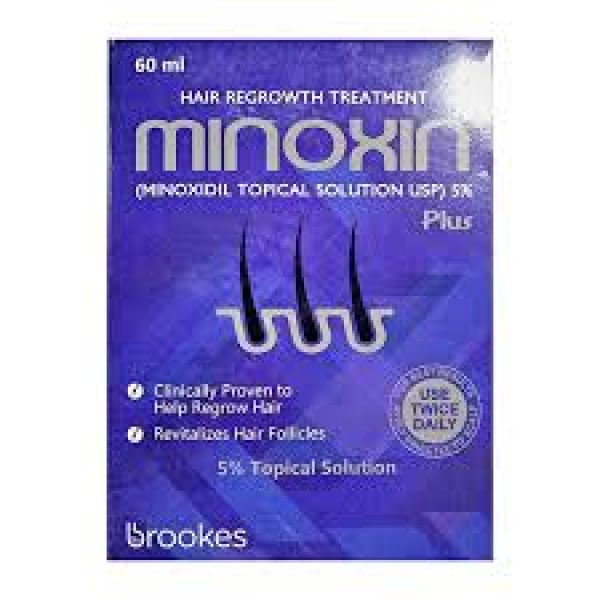 Minoxin Soln Plus 5 % 60ml 1s