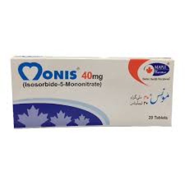 Monis Tab 40 Mg 20's