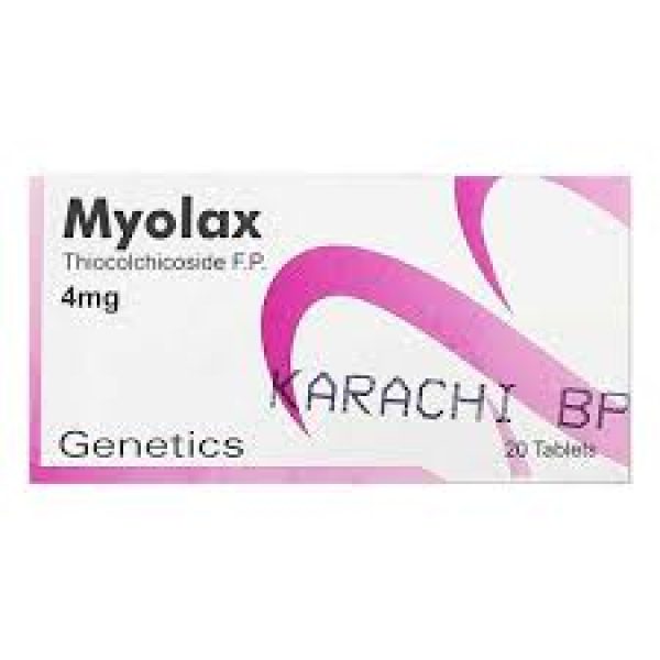 Myolax Tab 4mg 20 s