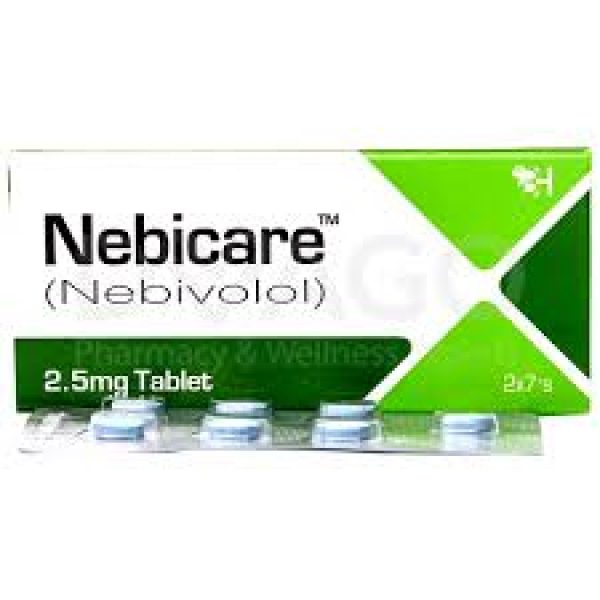 NEBICARE 2.5MG TAB 14S