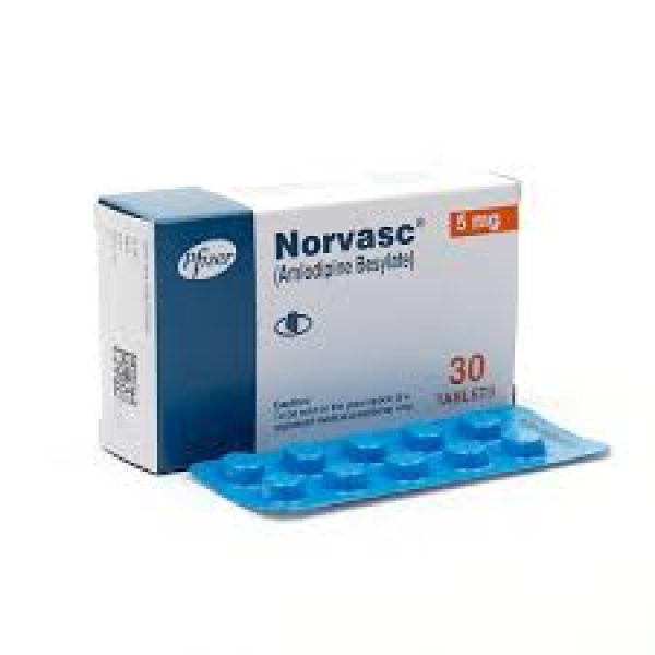 NORVASC 5MG TAB 30s