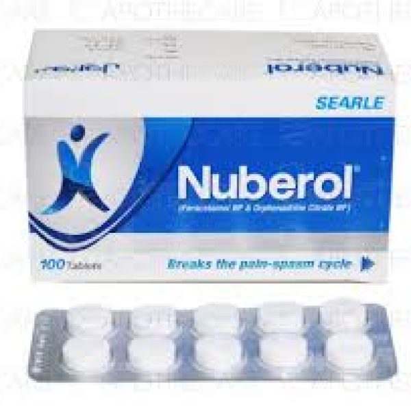 NUBEROL TAB 100s