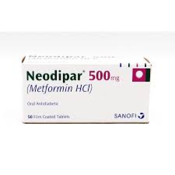 Neodipar Tab 500 Mg 5x10's