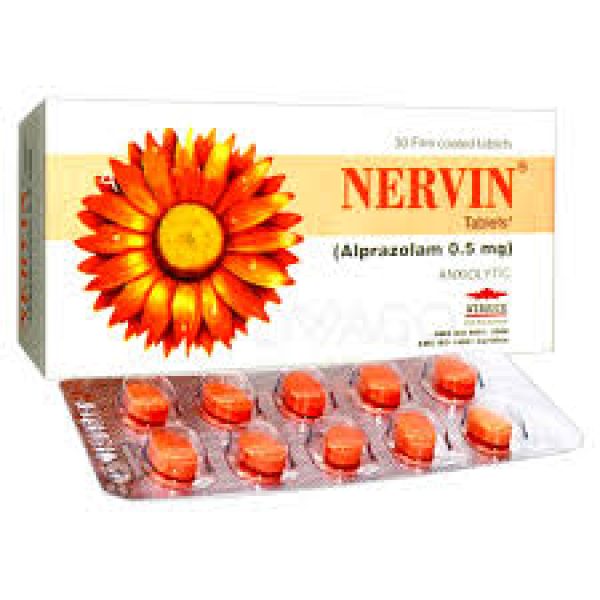 Nervin Tab 0.5 Mg 3x10's