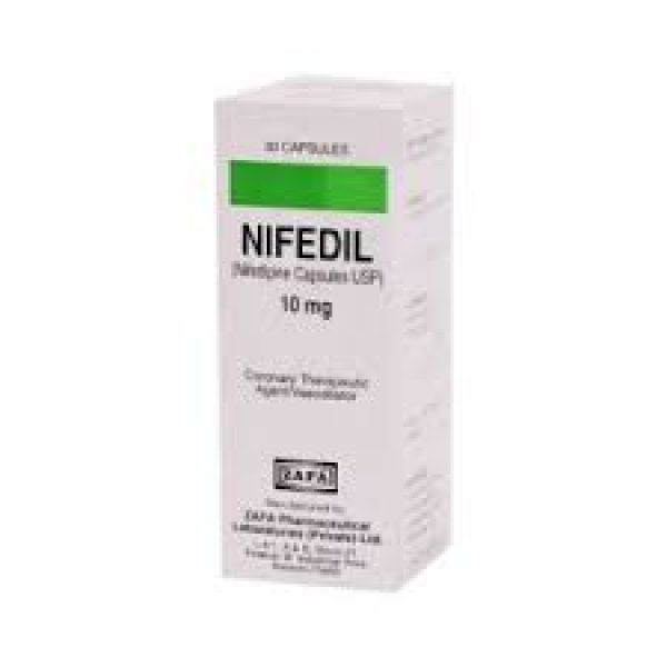 Nifedil Cap 10 Mg 30's